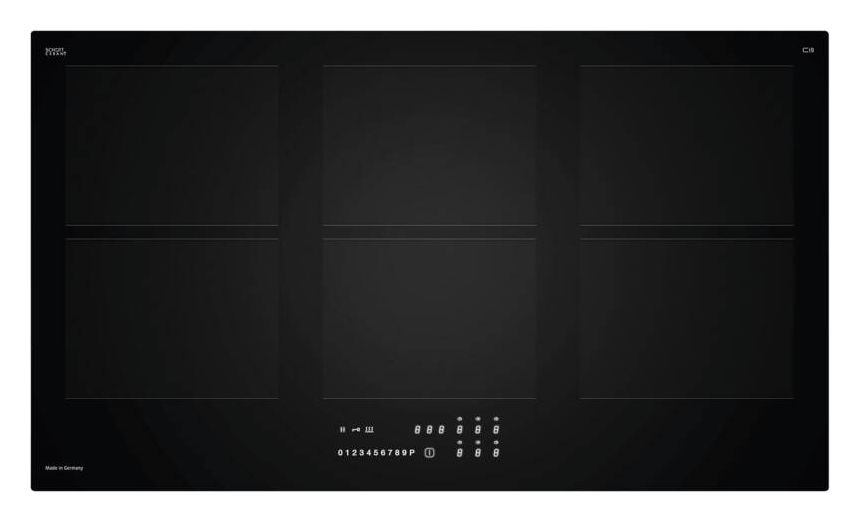 CI9 autarkes 90 cm Induktions Kochfeld/Herdplatte 6 Zone(n) 
