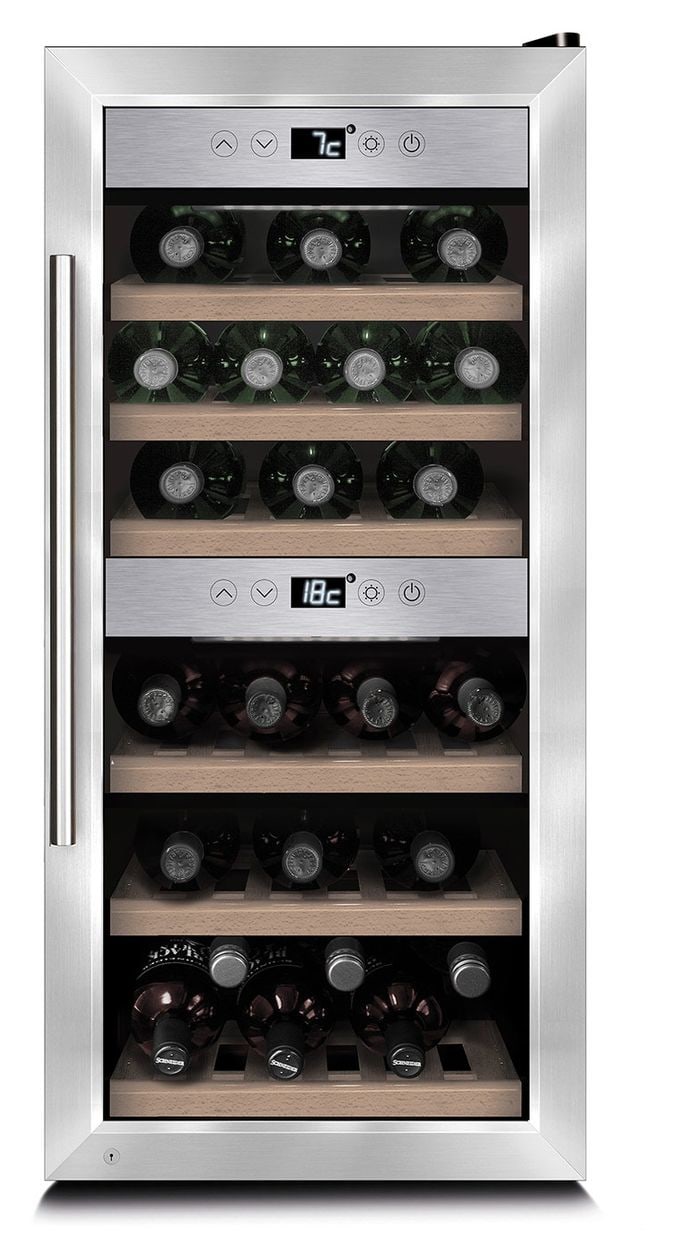 WineComfort 240 Smart Weinkühler Freistehend EEK: G 2 Zonen 24 Flasche(n) 