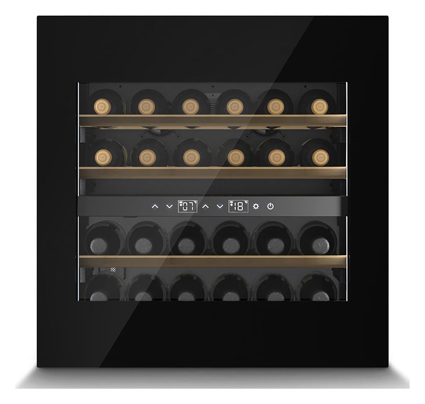 WineDeluxe WD24 Weinkühler Integriert EEK: F 1 Zonen 24 Flasche(n) 