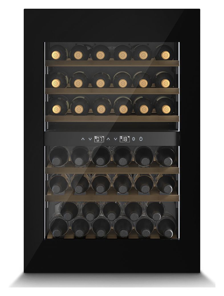 WineDeluxe WD41 Weinkühler Integriert EEK: F 1 Zonen 41 Flasche(n) 
