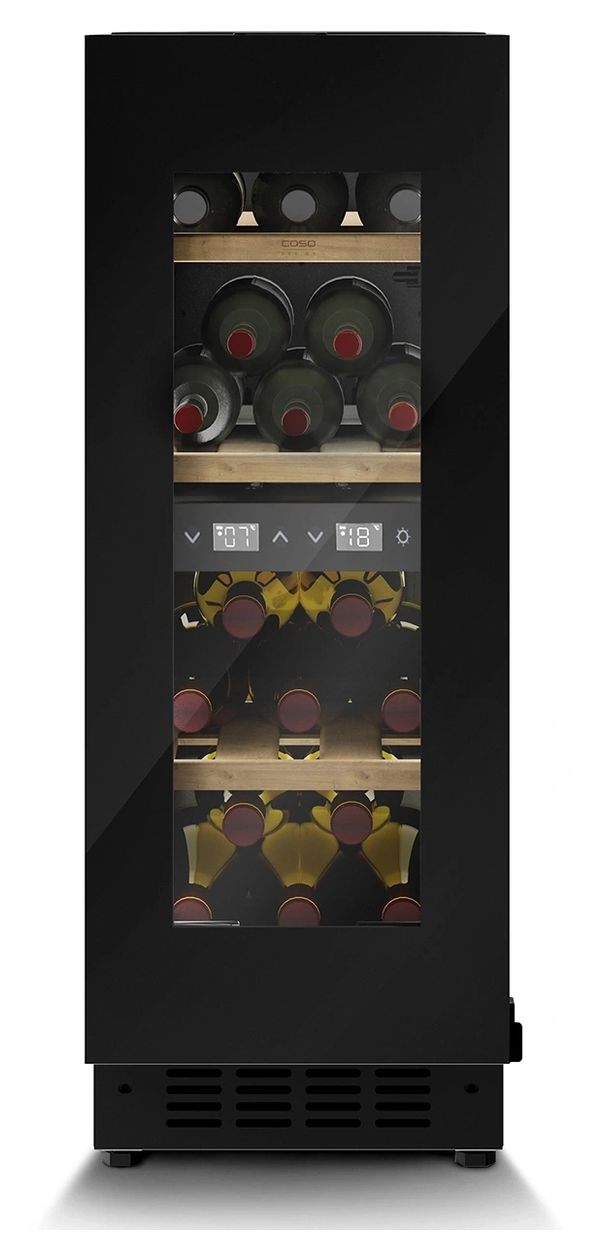 WineDeluxe WDU18 Weinkühler Integriert EEK: F 2 Zonen 18 Flasche(n) 