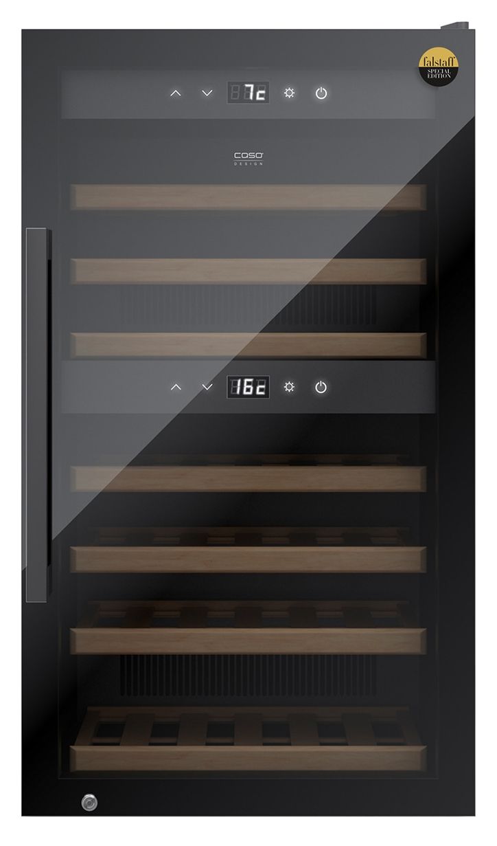 WineExclusive 66 Smart Weinkühler Freistehend EEK: G 2 Zonen 66 Flasche(n) 