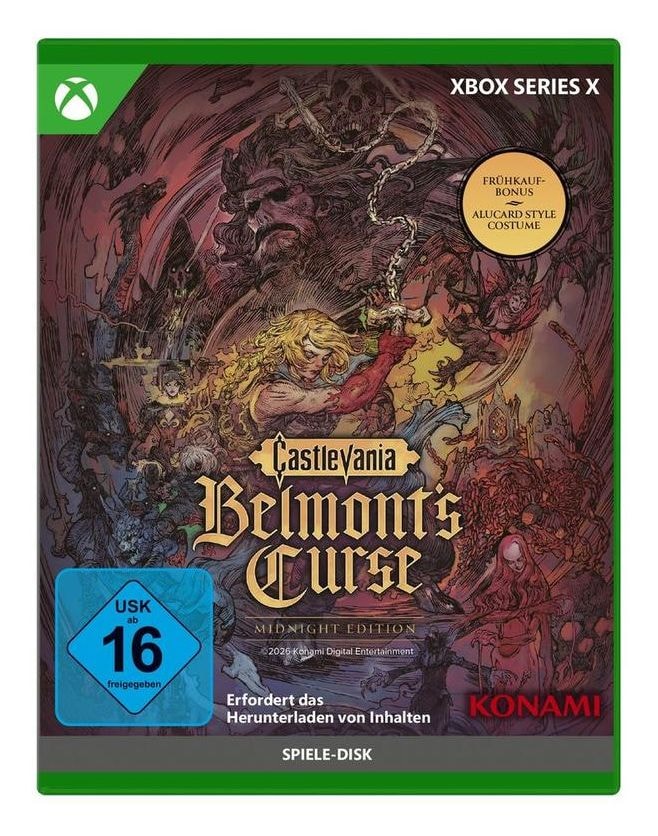Castlevania: Belmont's Curse - Midnight Edition (Xbox Series X) 