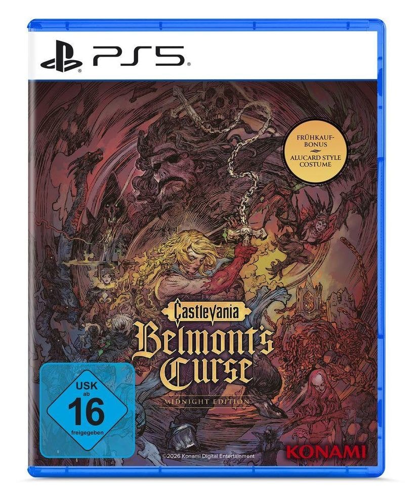 Castlevania: Belmont's Curse - Midnight Edition (PlayStation 5) 