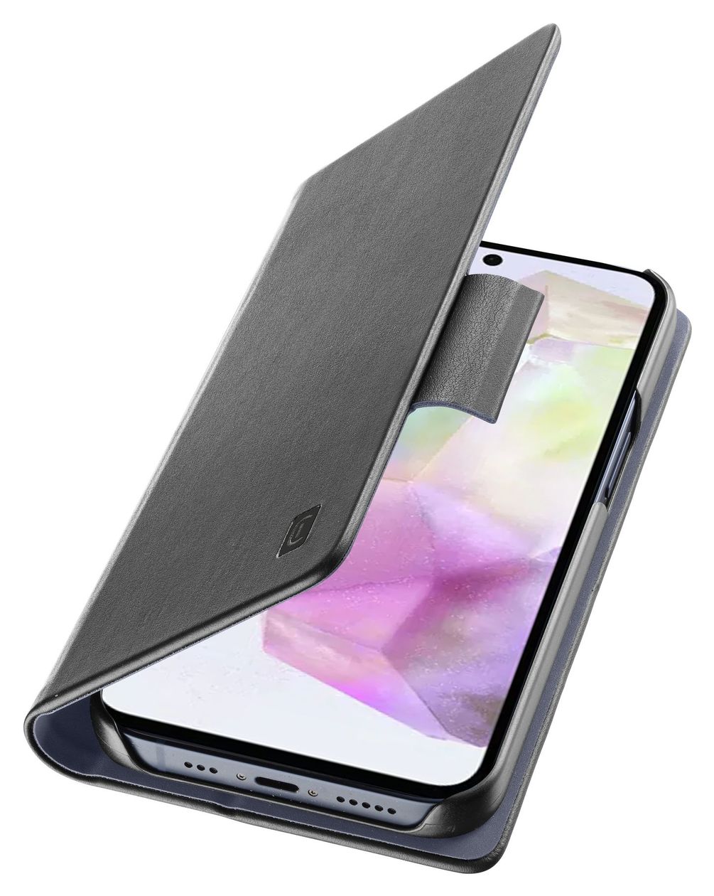 Book Folio für Samsung Galaxy A36/A56  (Schwarz) 