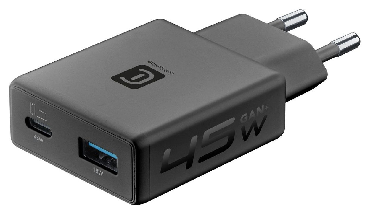 CHARGER POWER LITE 45W SLIM DUAL A+C 