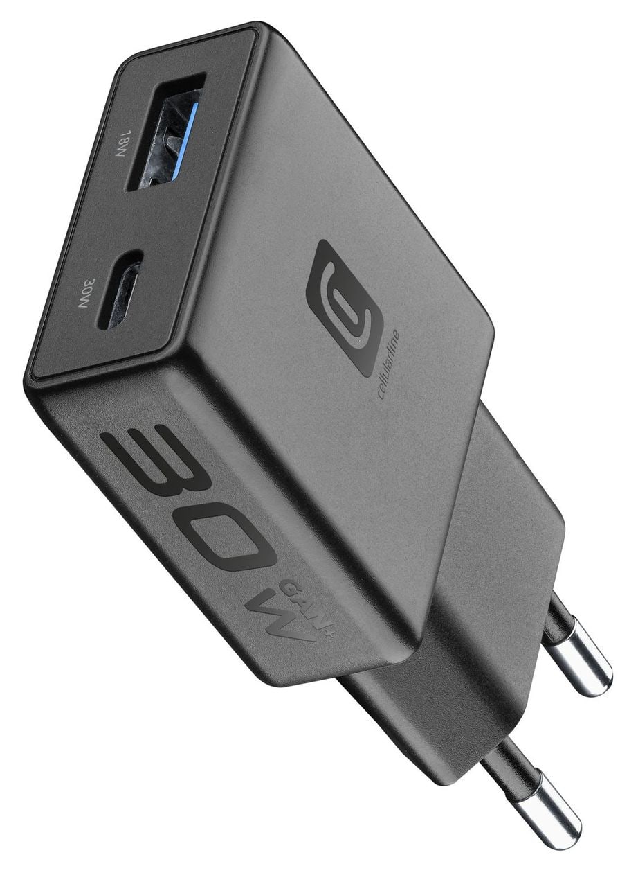 CHARGER POWER LITE 30W SLIM DUAL A+C 