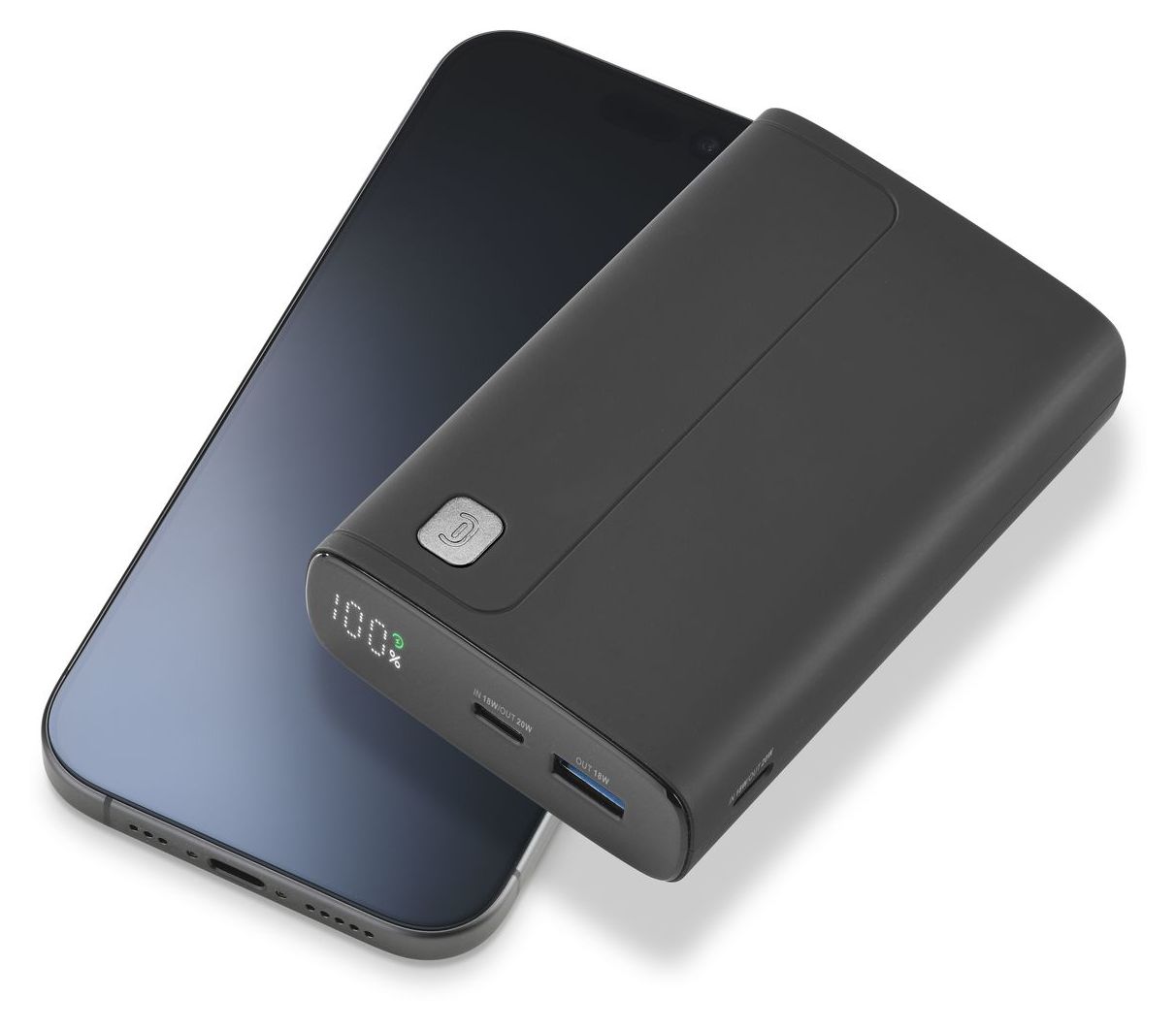 Elite 20000 mAh Powerbank USB Typ-C  (Schwarz) 