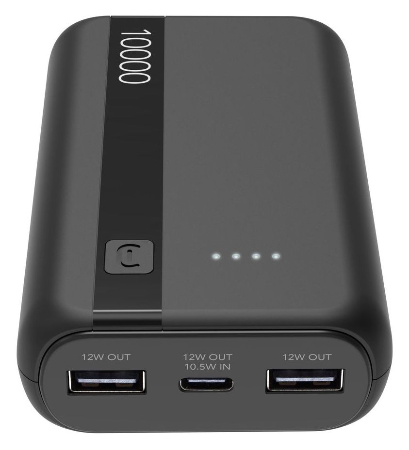Entry 10000 mAh Powerbank USB Typ-C  (Schwarz) 