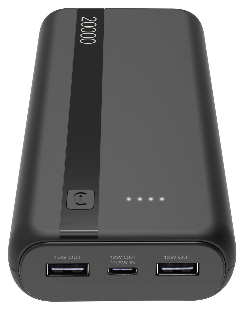 Entry 20000 mAh Powerbank USB Typ-C  (Schwarz) 