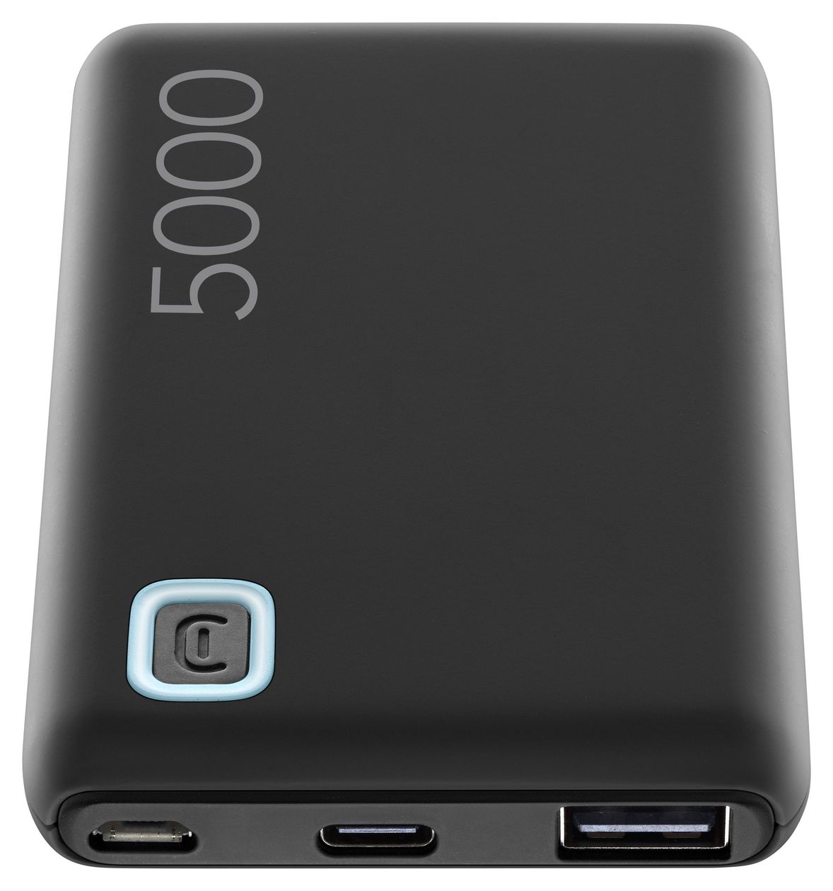 Essence 5000 mAh Powerbank Micro-USB + USB Type-C  (Schwarz) 