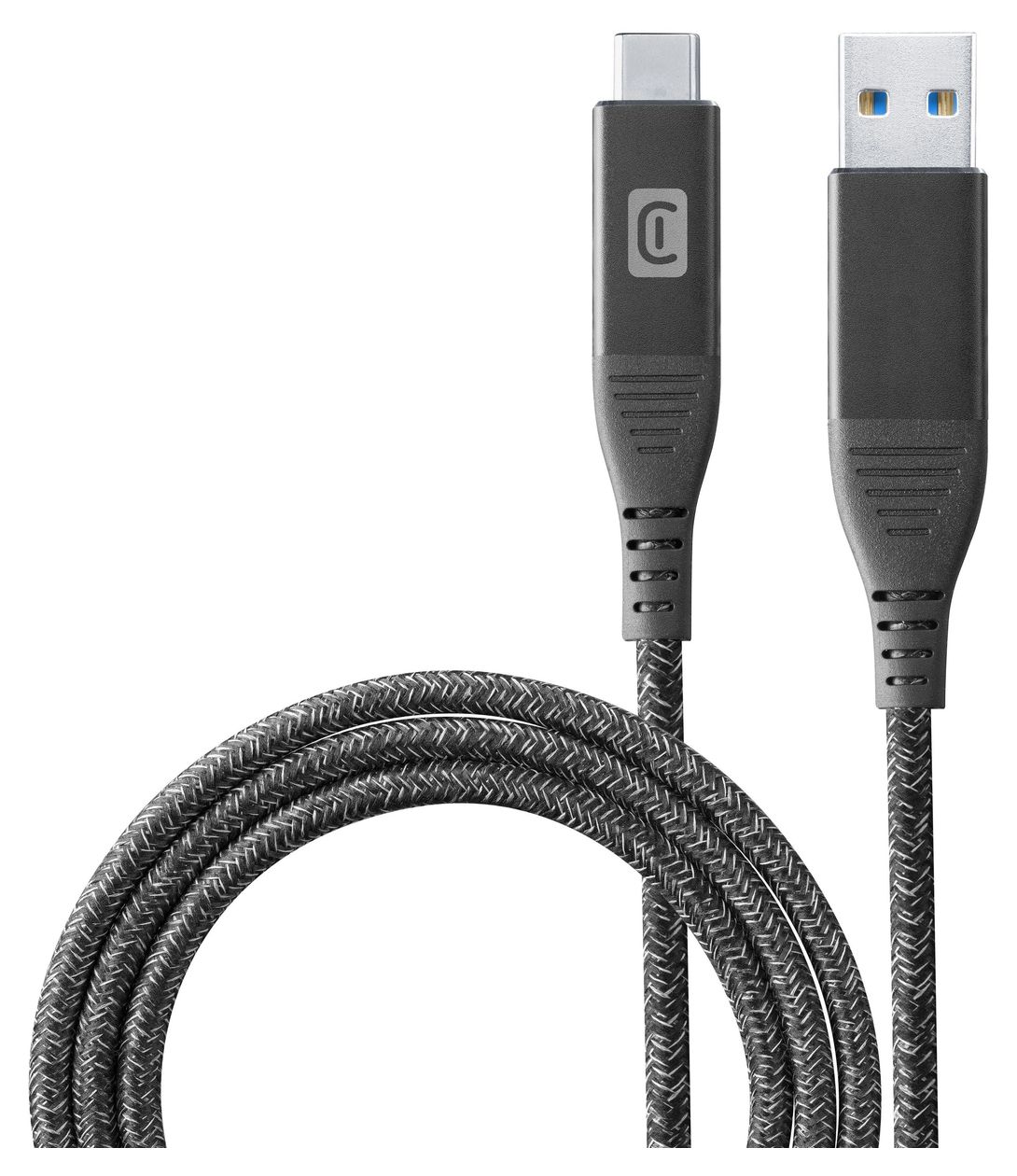 Fast Transfer Data Cable 10 Gbit/s Stecker USB A auf USB C 1 m  (Schwarz) 