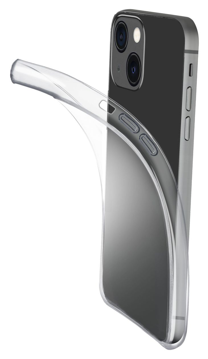 Fine Cover für Apple iPhone 15  (Transparent) 