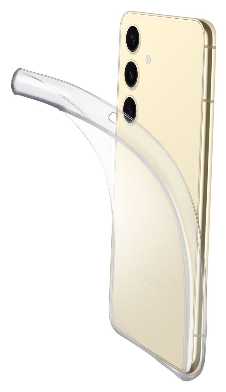 Fine Cover für Samsung Galaxy S25  (Transparent) 