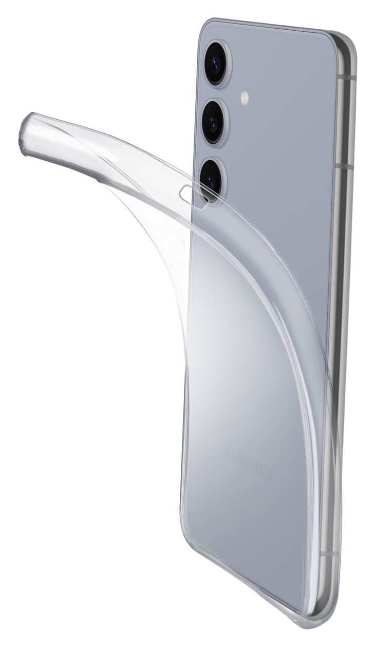 Fine Cover für Samsung Galaxy S25+  (Transparent) 