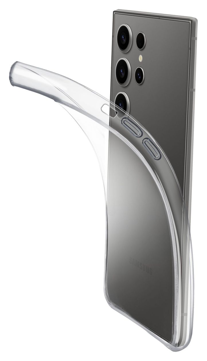 Fine Cover für Samsung Galaxy S25 Ultra  (Transparent) 