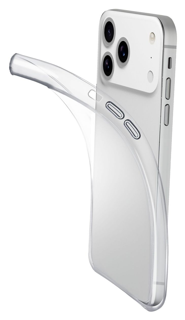 Fine Cover für Apple iPhone 17 Pro  (Transparent) 