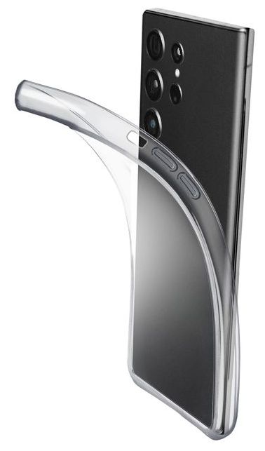 Fine Cover für Samsung Galaxy S23 Ultra (Transparent) 