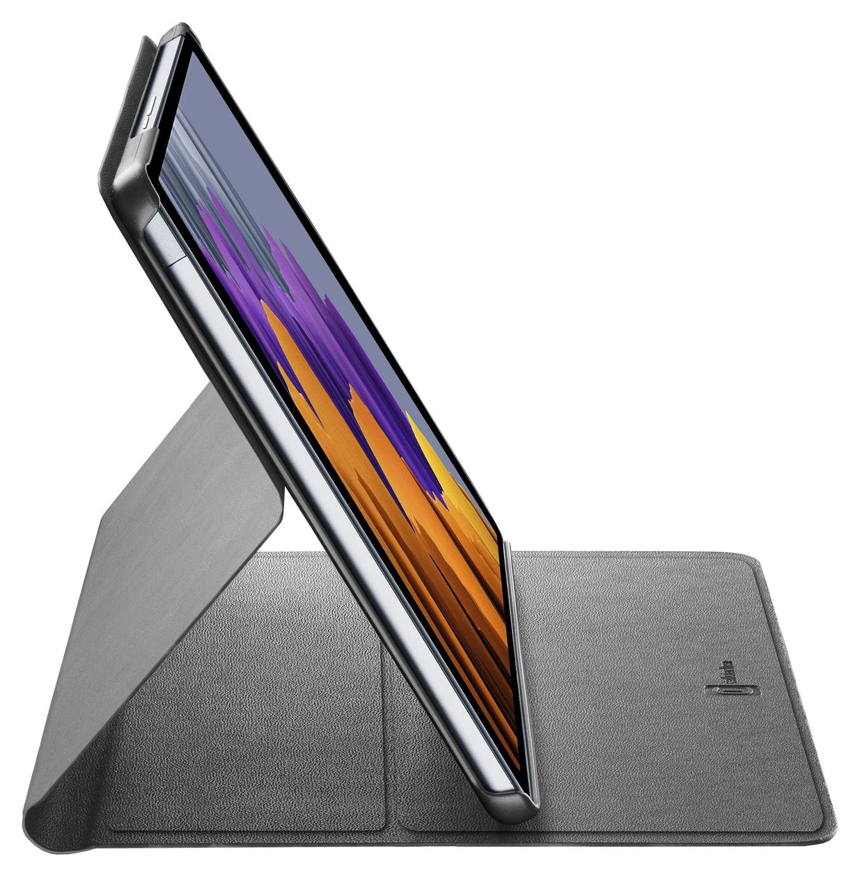 Folio Folio aus Kunstleder für Samsung GALAXY S9 FE+ bis 31,5 cm (12.4") (Schwarz) 
