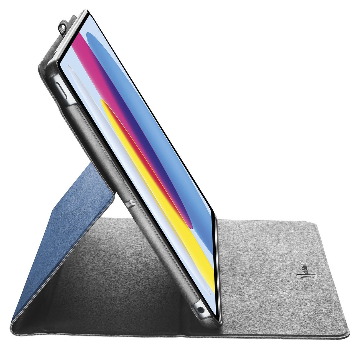 Folio Folio aus Kunstleder für Apple iPad 12.9" bis 32,8 cm (12.9") (Blau) 