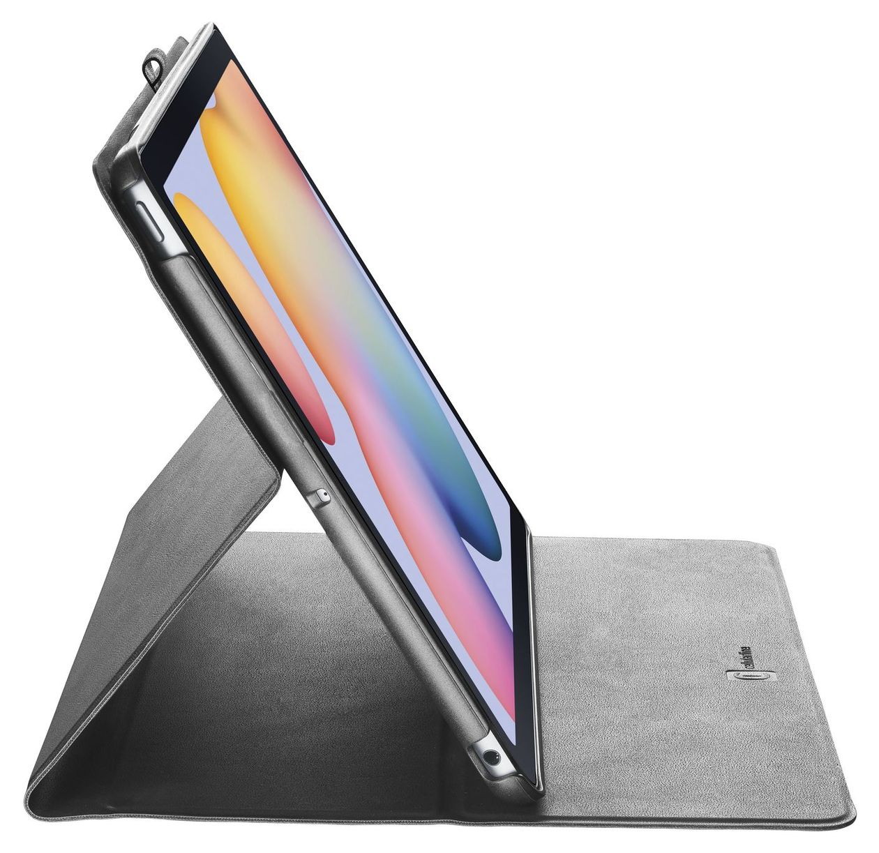 Folio Loop Folio aus Kunstleder für Samsung Galaxy Tab S6 Lite bis 26,4 cm (10.4") (Schwarz) 