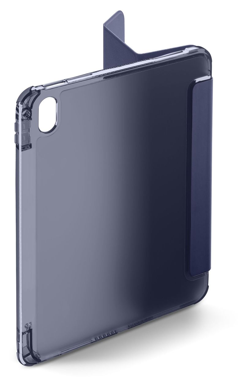 Folio Pro Folio aus Kunstleder für Apple iPad Air 11 Zoll M2/M3/M4 und 4./5.Gen und iPad Pro 11 1.Gen bis 27,9 cm (11") (Blau) 