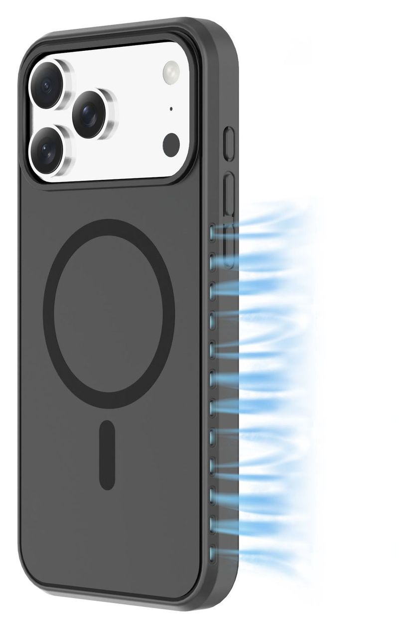 Icy Mag Mantelhülle für Apple iPhone 17 Pro  (Transparent) 
