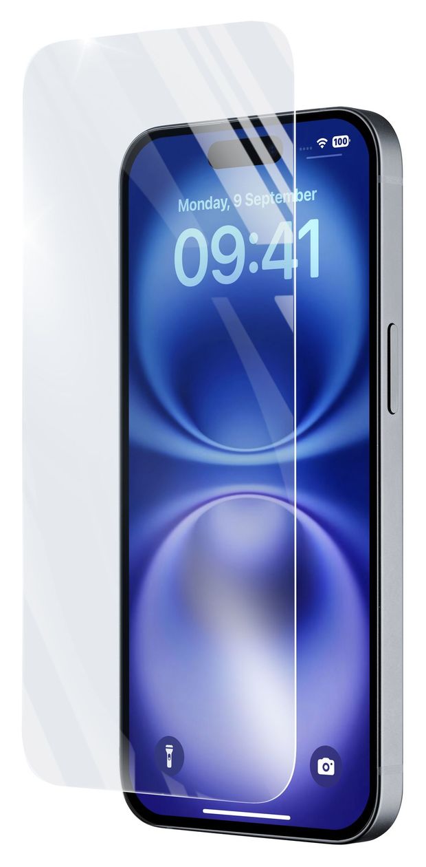 Impact Glass Klare Bildschirmschutzfolie gehärtetes Glas 9H für Apple iPhone 16 