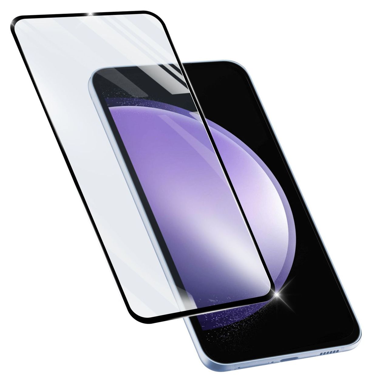 Impact Glass Capsule Klare Bildschirmschutzfolie gehärtetes Glas für  Samsung Galaxy S24 Fe Schlagfest, Kratzresistent 