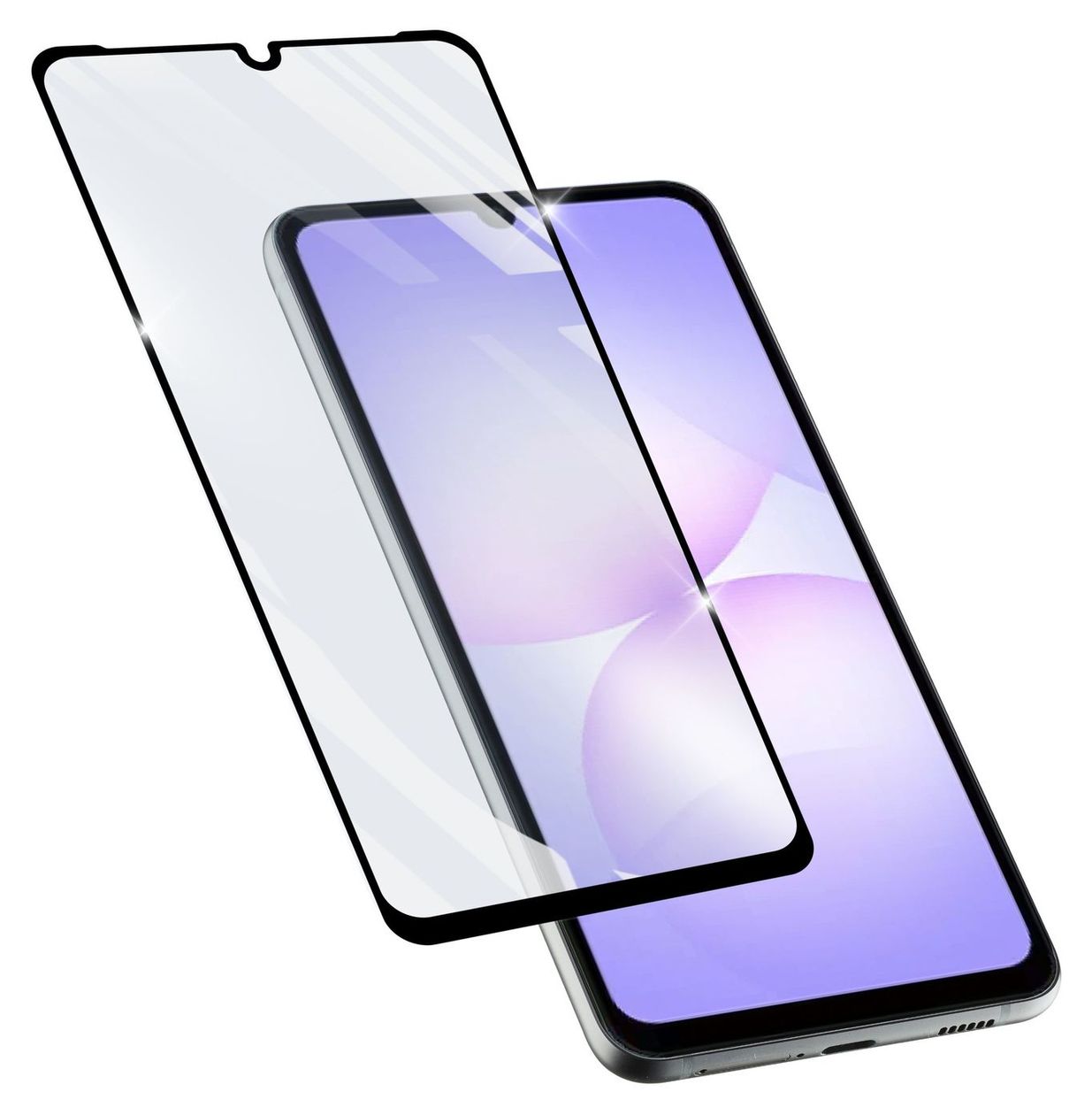 Impact Glass Capsule Klare Bildschirmschutzfolie gehärtetes Glas 9H für  Samsung Galaxy A07 4G Tropfsicher, Kratzresistent, Schockresistent 