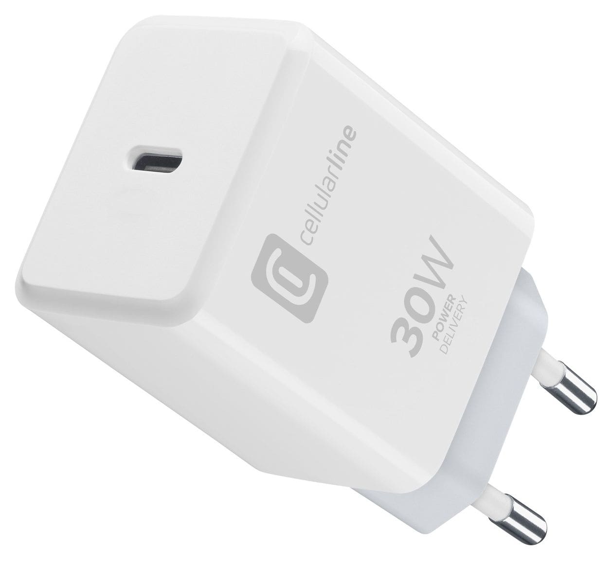 LADEKIT LADEGERÄT + KABEL 30 W SCHNELLLADUNG USB-C ANSCHLUSS WEISS FÜR APPLE GERÄTE 