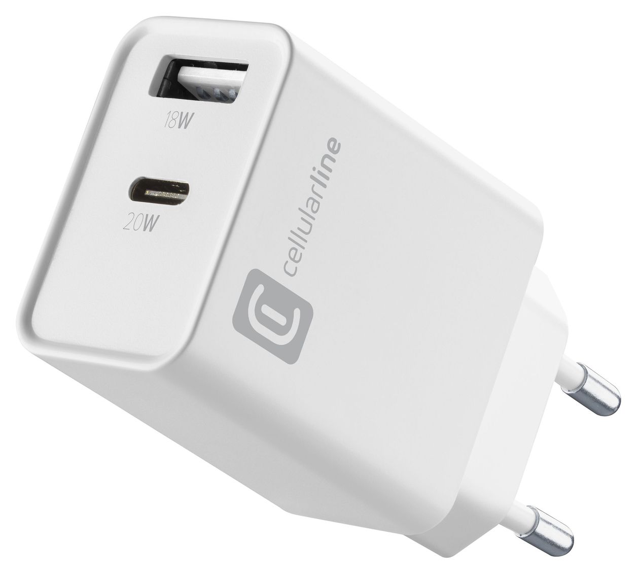 Multiport Charger PD 20W 20-W-Ladegerät mit USB-A- und USB-C-Anschlüssen 