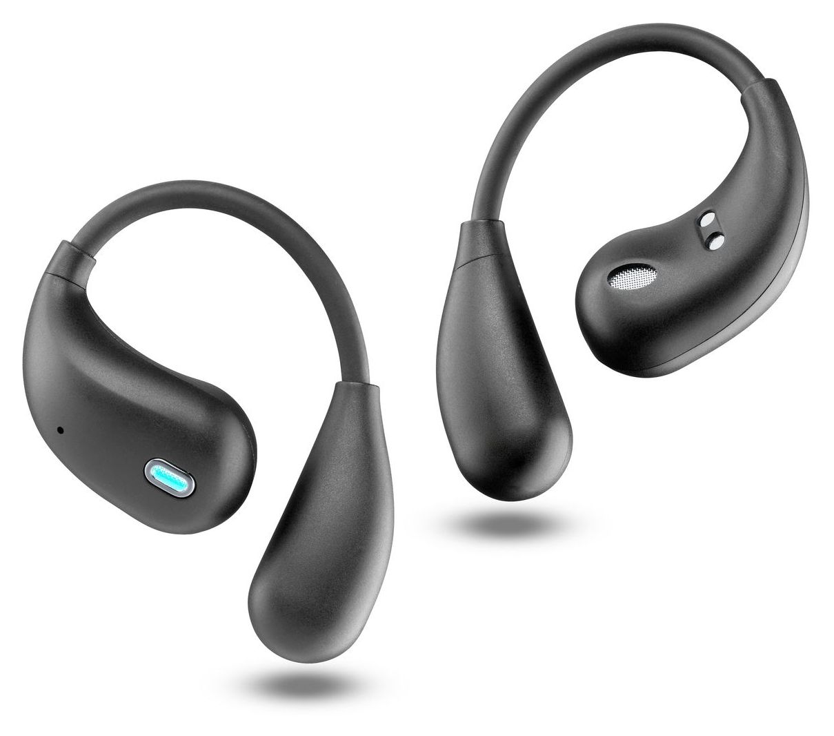 Nebit TWS Translator Bluetooth Kopfhörer Kabellos TWS  (Schwarz) 