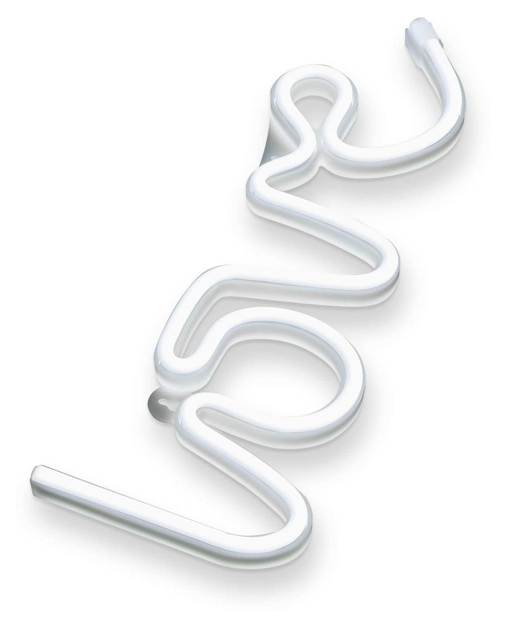 Neon Wall Light Love LED Weiß USB 