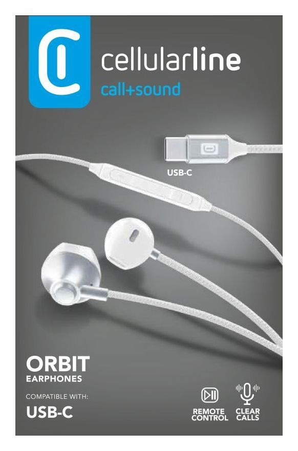 Orbit In-Ear Kopfhörer Kabelgebunden USB Typ-C  (Weiß) 