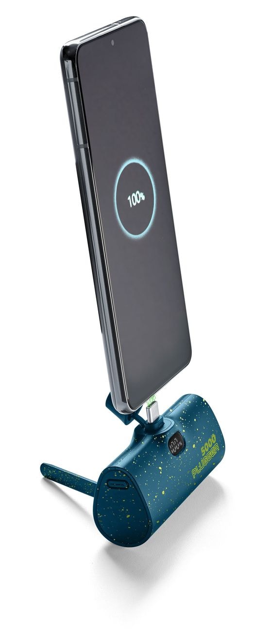 Plugger 5000 mAh Powerbank USB Typ-C  (Blau) 