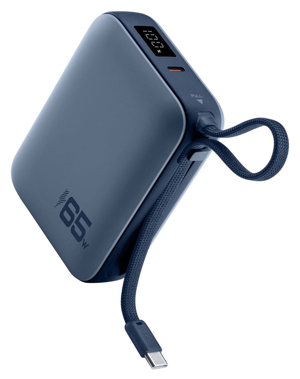 POWER BANK POCKET 20000 mAh 65W USB-C ANSCHLUSS BLAU 