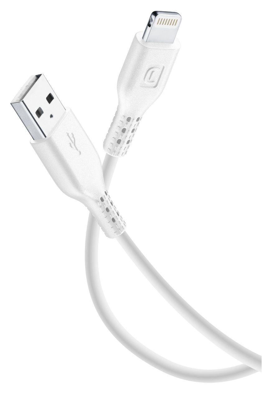 Power Cable Lightning auf USB A bis 12 W 2 m  (Weiß) 