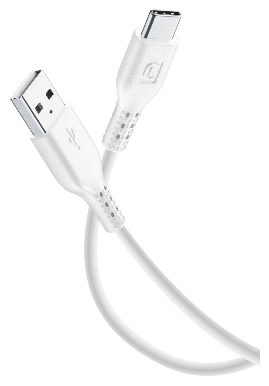 Power Cable USB A auf USB C Männlich bis 15 W 2 m  (Weiß) 