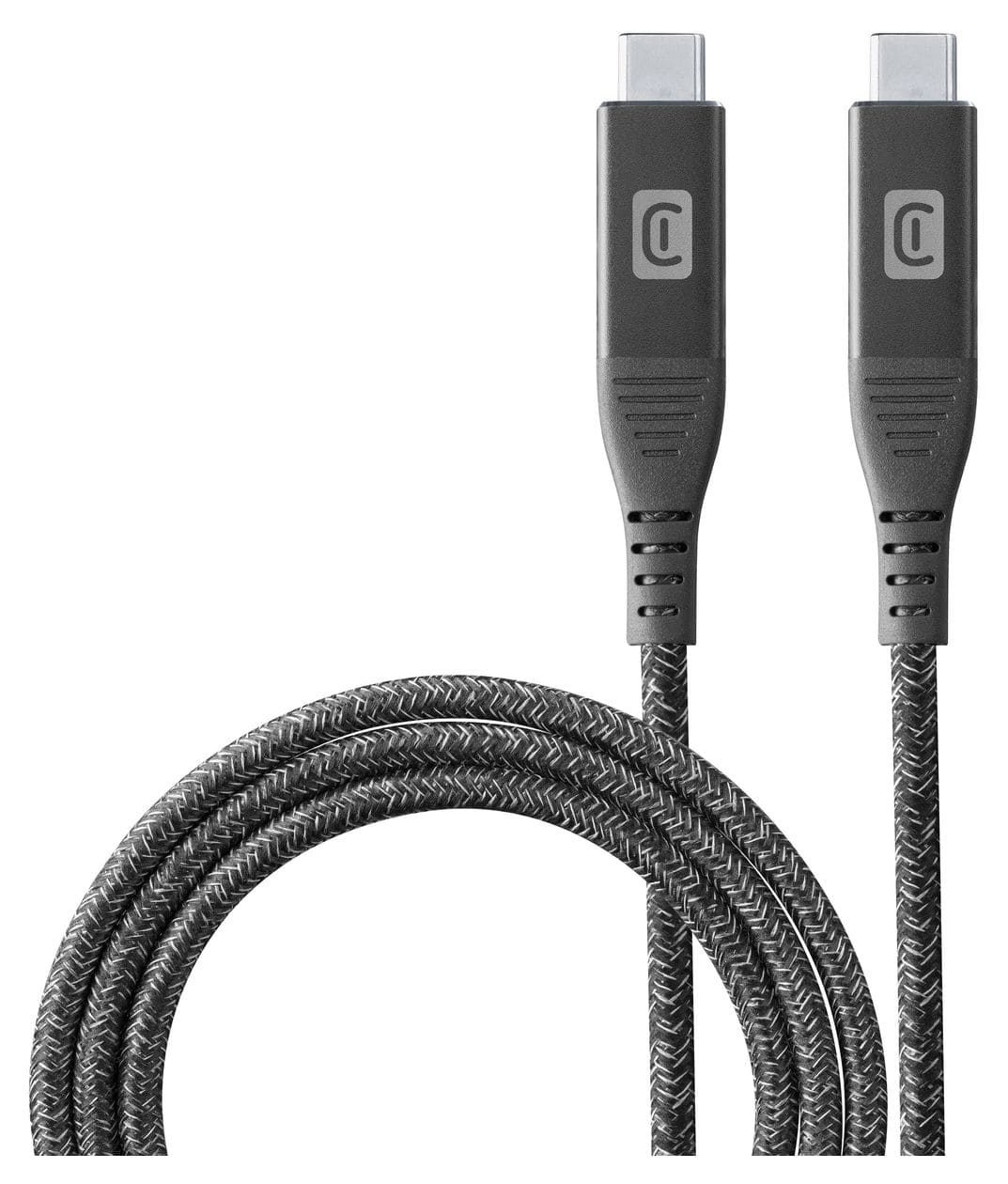 Power Cable 10 Gbit/s USB C auf USB C Männlich bis 100 W 1 m  (Schwarz) 