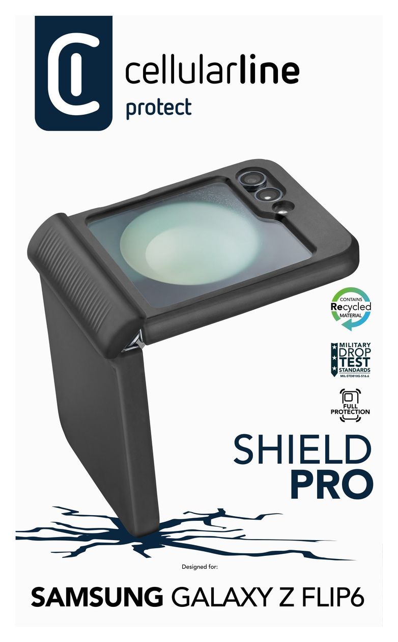 Shield Pro Cover für Samsung Galaxy Z Flip6  (Schwarz) 