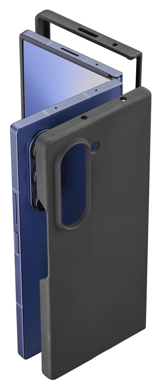 Slim Duo Mantelhülle für Samsung Galaxy Z FOLD 7  (Schwarz) 