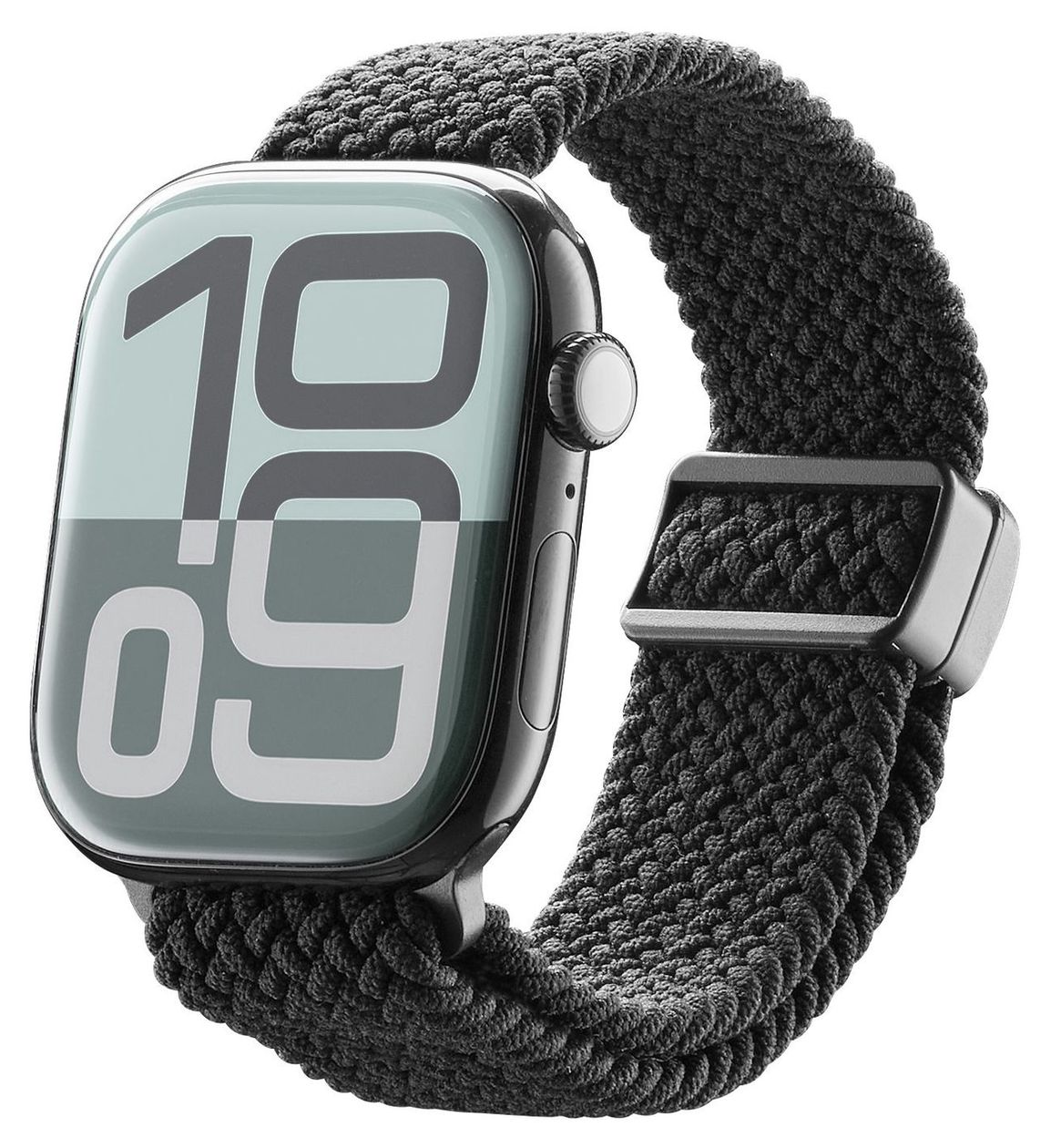 Soft Band Armband 8 mm Watch 38/40/41/42 (SER.10) mm  (Schwarz) 