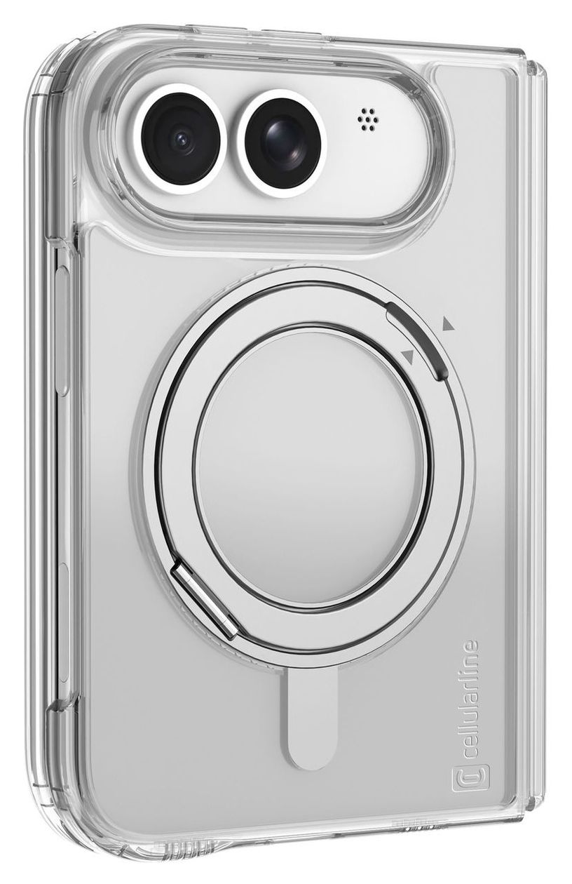 Spin Mag Cover für Apple iPhone 18 Duo  (Transparent) 