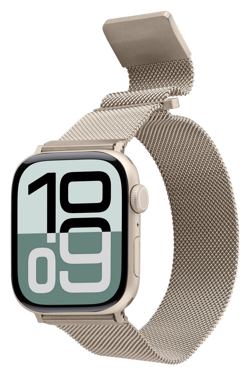 Steel Band Armband 0 mm Apple Watch 42/44/45/49 mm  (Beige) 