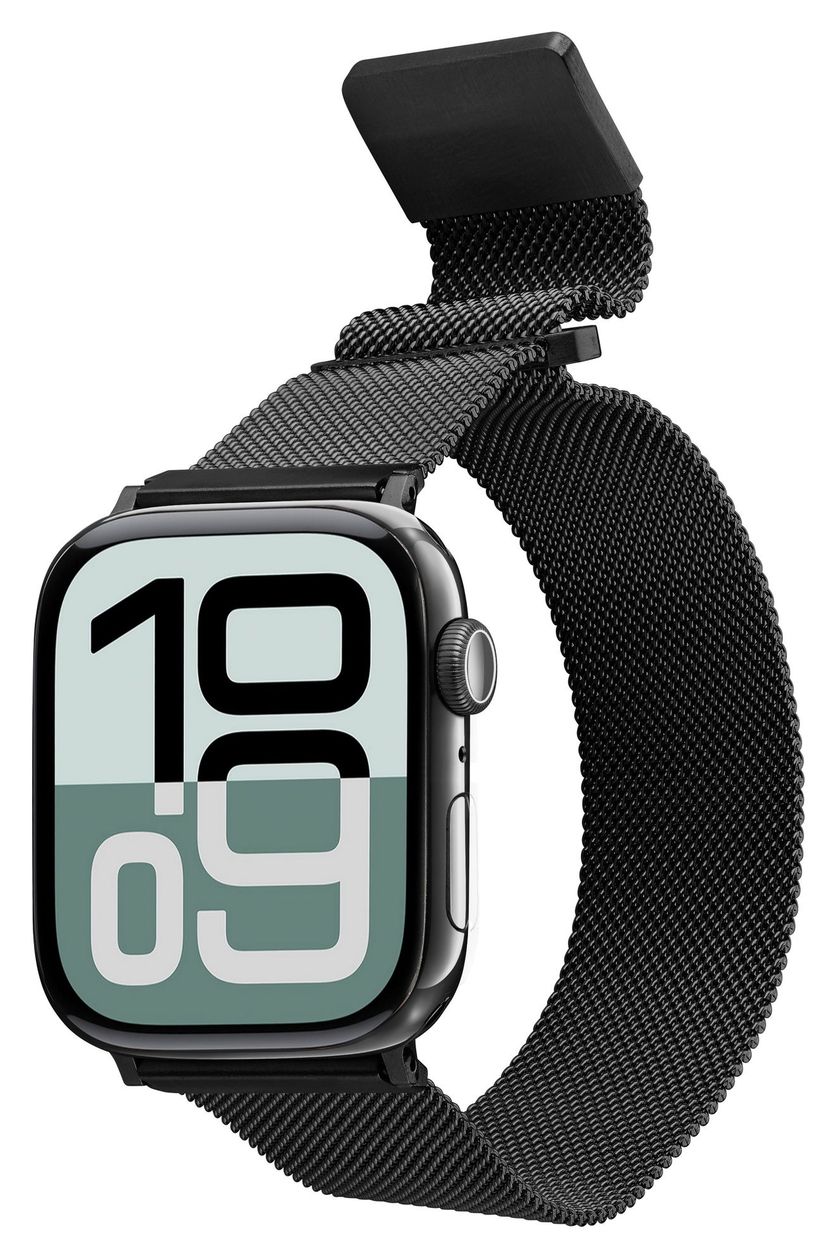 Steel Band Armband 0 mm Apple Watch 38/40/41 mm  (Schwarz) 