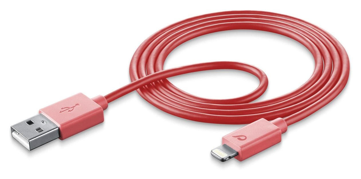 Stylecolor Cable Lightning auf USB A 1 m  (Pink) 