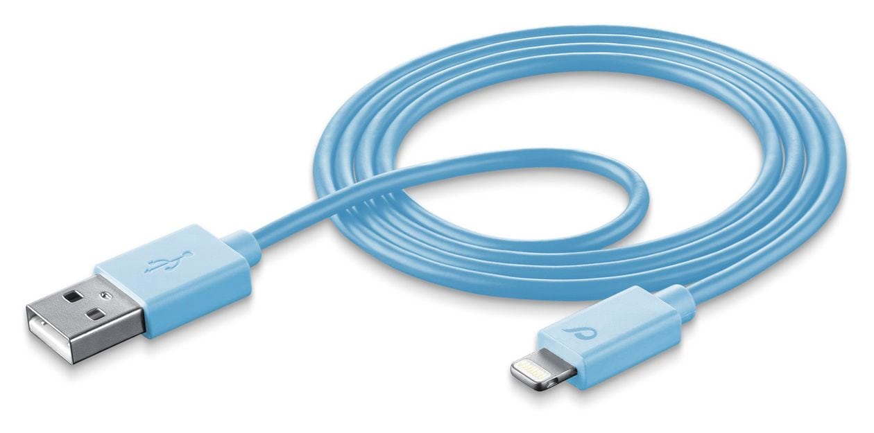 Stylecolor Cable Lightning auf USB A 1 m  (Blau) 
