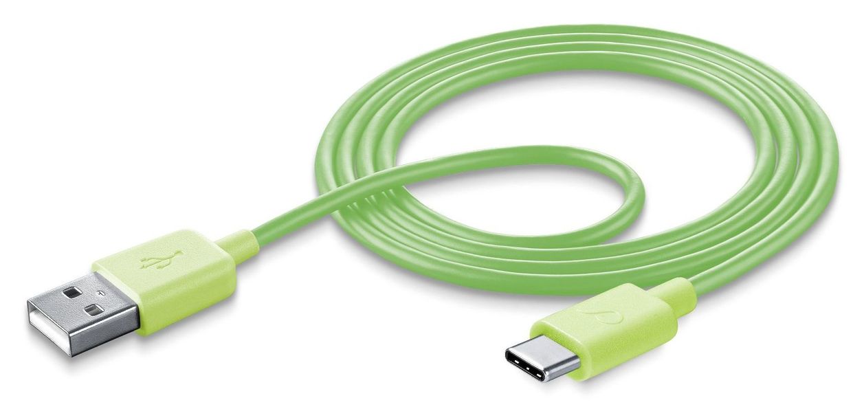 Stylecolor Cable USB A auf USB C Männlich 1 m  (Grün) 