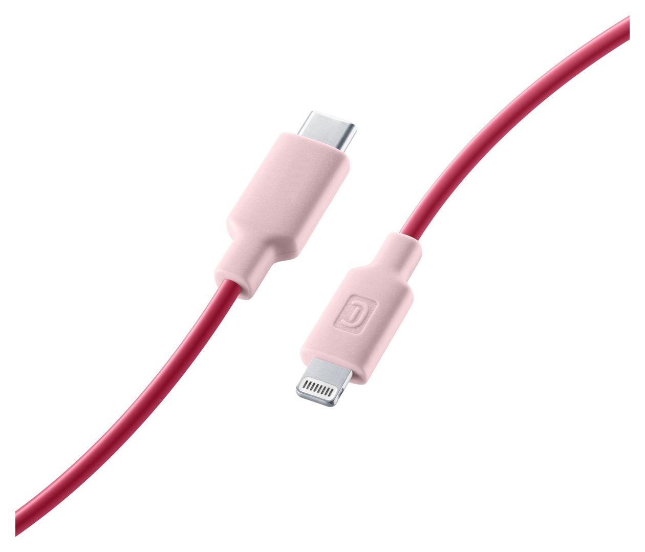 Stylecolor Cable Lightning auf USB C Männlich bis 30 W 1 m  (Pink) 